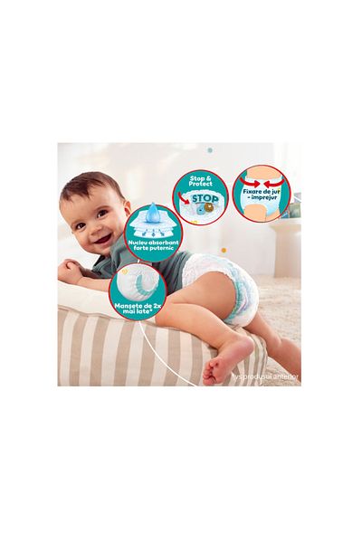 Pampers Scutece-Chilotel PAMPERS Active Baby Pants Mega Box Marimea 6, 13kg-19kg, 84 buc