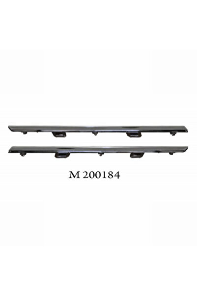 MARAL مجموعة ستائر أمامية من الكروم والنيكل لسيارة FLUENCE 2012>