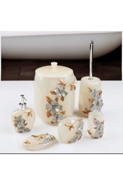 Kosova MUBA CONSEPT POLYESTER 6 PARÇA BANYO SETİ