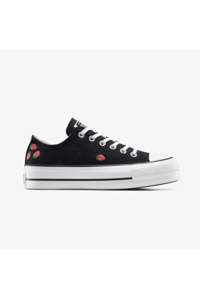 Converse Chuck Taylor All Star Lift Strawberries Unisex Black Sneaker