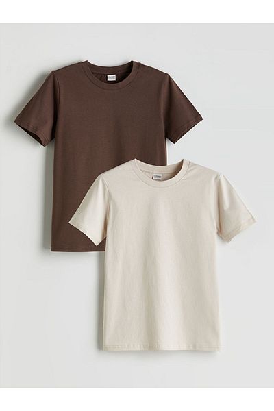 LC Waikiki New Season Crew Neck Men's T-Shirt Set of 2 - S5Pa13Z4