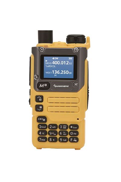 EarthKeepers Quansheng K6/UV-K5(8), Hands Free THK® model, UHF/VHF/Marine/Aeronautics, Airsoft,