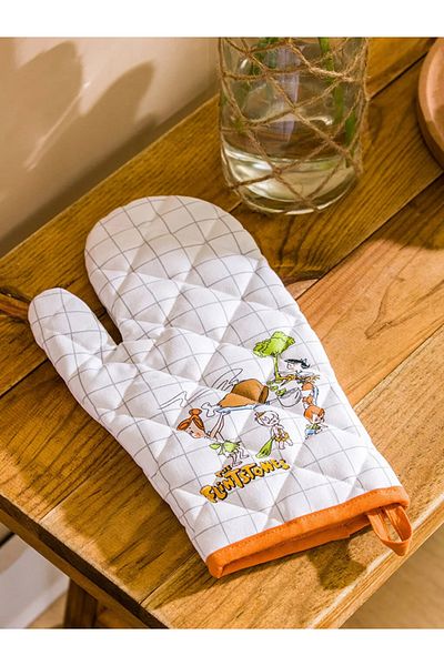 LC Waikiki Lcw Home Mixed Stone Age Printed Oven Mitts