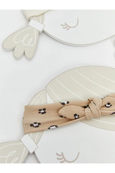 LC Waikiki Quality Parts from Celebi Store |   Flower Patterned Baby Girl Headband Set of 3