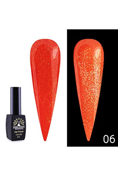 global fashion Oja semipermanenta Disco Summer 8ml, 06