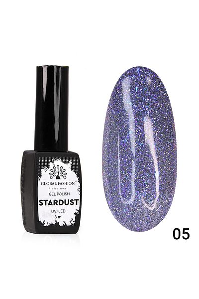 global fashion Oja semipermanenta Stardust, reflectorizant, Global Fashion 8ml, 05