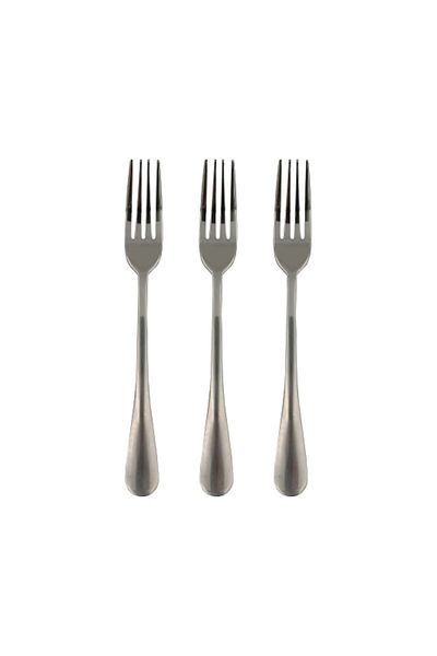 BANQUET Set 3 Forks Stainless Steel Clini Home