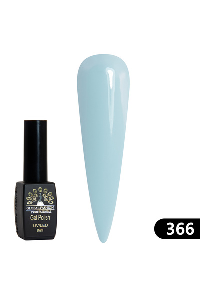 global fashion Vopsea semipermanentă Black Elite, Global Fashion 8 ml, 366