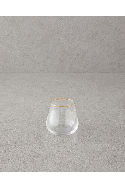 English Home Gracy Kristalin 6-Piece Glass 340 ml Gold