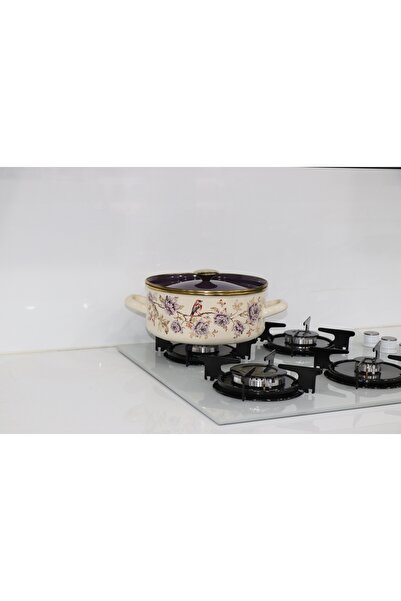 PR HOME Fiorella Flat Form Enamel Pot 24 cm