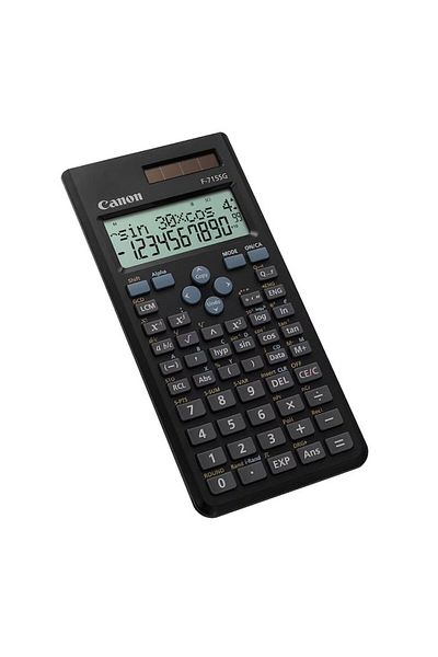 Canon Scientific Calculator 16 Digits, Canon F715SGBK, 165 x 80 x 14.5 mm, black