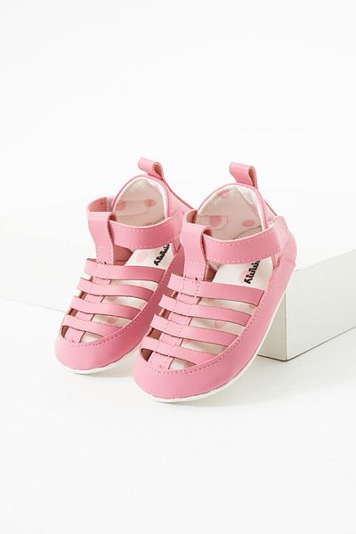 yummy kids Non-Slip Sole First Step Velcro Comfortable Girl Sandals Booties