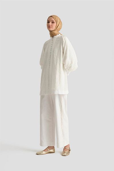 Armine Brode Suit 25Yd4250 Ecru