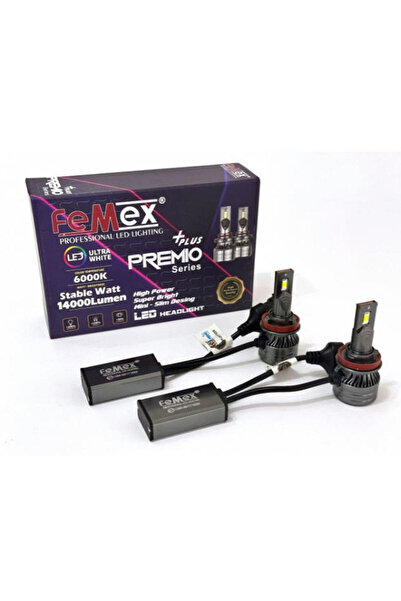 FEMEX Premio Plus H11 Şimşek Etkili Led Xenon 14000 Lumen