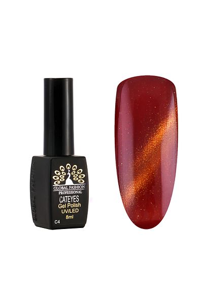 global fashion Oja semipermanenta Cat Eyes 8 ml, 04