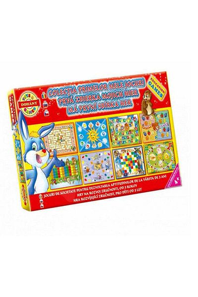 Dohany Toys My first games collection, 8 board games