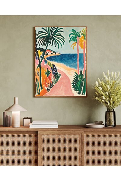 woodhomeworks Tek Parça Salon Ofis Dekor Tablo Ttk