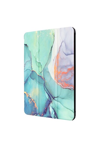 Petite Tuds Protective Case for iPad Pro 11 2024, Tuds Shield, FoldPro, Q92, MicroTwine, Green Forest Time