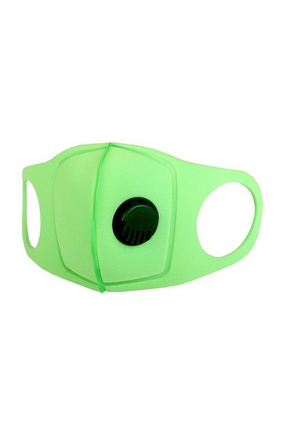 EarthKeepers Mască verde cu valvă reutilizabilă