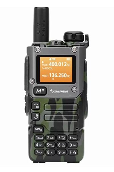THK Quansheng K6/UV-K5(8) Professional Radio Station Set, Hands Free and Type C Charger THK®, Camouflage