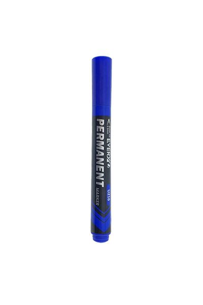 OEM Permanent blue marker with round tip 2.5mm, waterproof, model Everyday U216, 145 mm