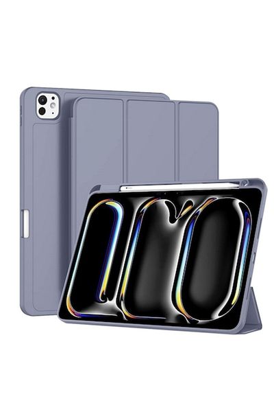 Petite Tuds Husă de protecție pentru iPad Pro 11 2024, Tuds Colors, Flex Trifold, S22, TPU, Berry Purple