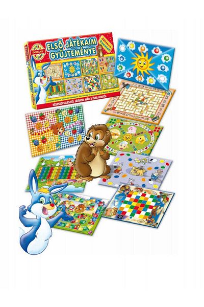 Dohany Toys My first games collection, 8 board games