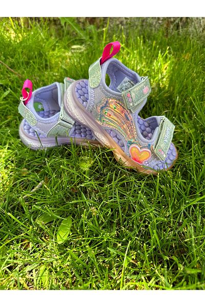 Vicco Size 22-30 Lighted Non-Slip Sole Girls' Sandals