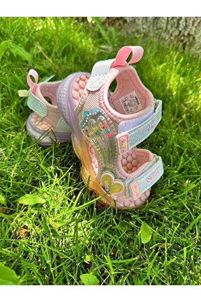 Vicco Size 22-30 Lighted Non-Slip Sole Girls' Sandals