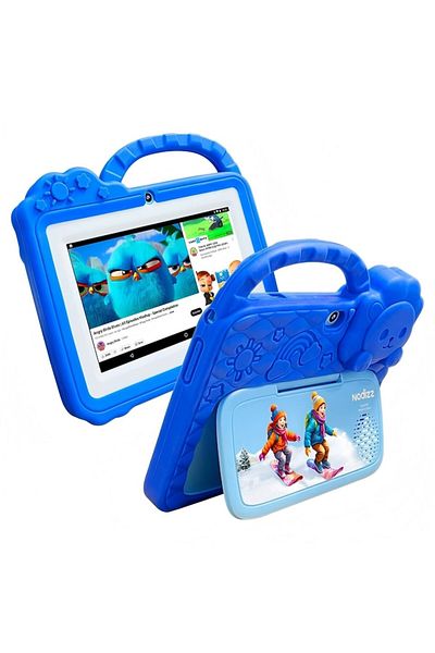 zyteq Tableta ZYTEQ copii 7", 4GB+128GB, Android, HD, WiFi, Bluetooth, jocuri, carcasa rezistenta,albastra