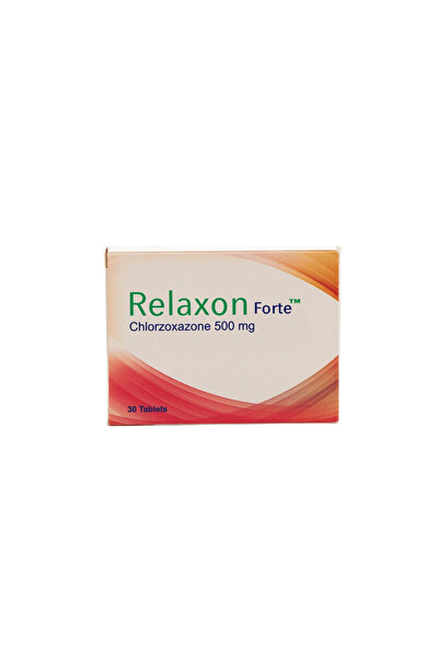 RELAXON ريلاكسون فورت، 500 مجم، باسط للعضلات ومسكن للألم - 30 قرص