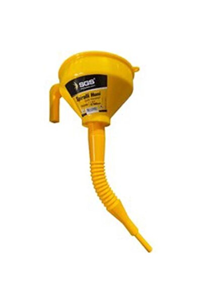 Eltos Süzgeçli Plastik Huni 140 MM katlanır hortumlu