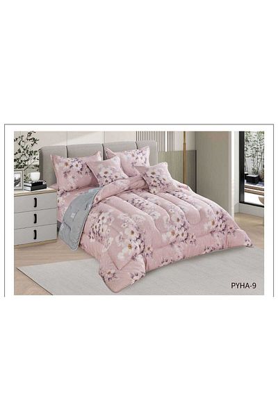 XI DUO Soft summer patterned two-person rug, 6 pieces
