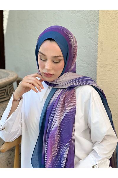 Modakaşmir Σάλι Lina με σχέδιο Vakkas