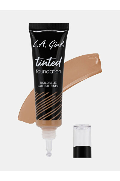LA Girl Tinted Foundation Buildable Natural Finish, GLM762 Caramel