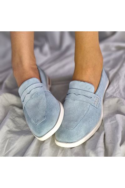 aayak&kabımofficial Modern Design Genuine Leather Ballerinas – the Perfect Companion to Your Casual Style