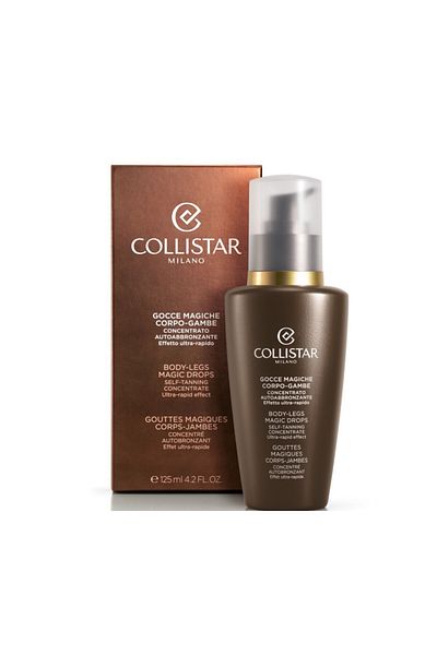 Collistar Autobronzant concentrat pentru corp Collistar Gocce Magiche Corpo-Gambe, 125 ml
