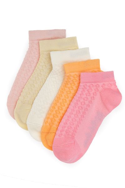 U.S. Polo Assn. Girl's Pink Socks 50304453-Vr041