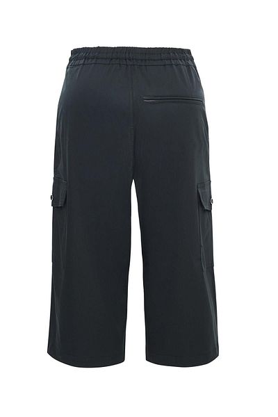 Haşema Black Men's Capri with Cargo Pocket 5073
