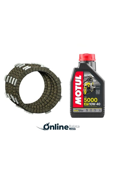 monero Mondial Drift L 125 Debriyaj Balata Yağ Set Motul 5000 Obdb001