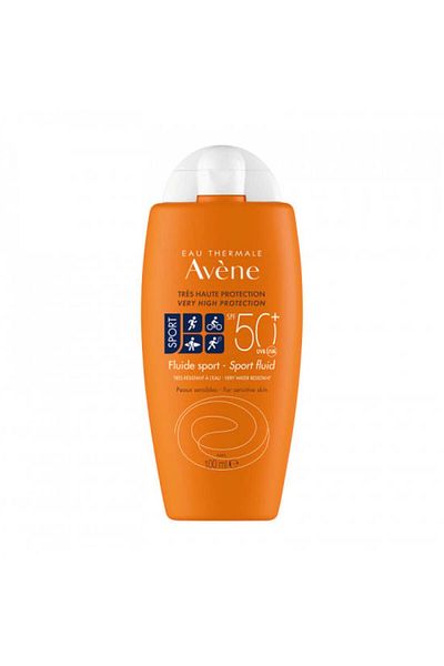 Avene Fluid de protecție solară sport SPF 50, 100 ml, loțiune