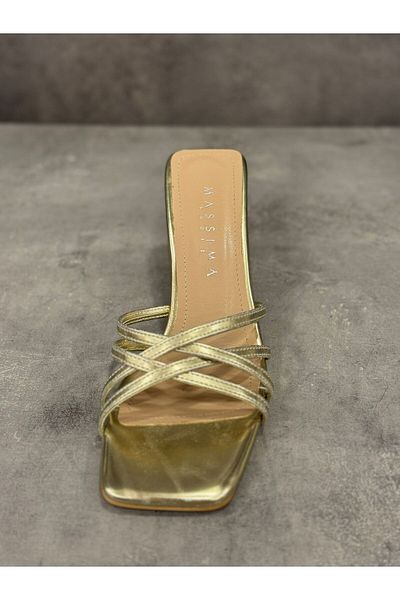 MASSİMA Stylish Slippers with Heels