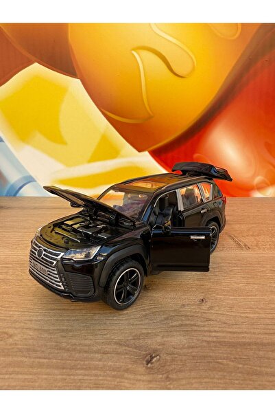 scntoys لعبة سيارة لكزس جيب دييكاست موديل لكزس 570 موديل دييكاست باب مفتوح سيارة مع صوت وضوء