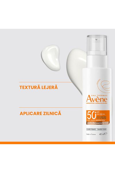 Avene Anti-pigmentation fluid with sun protection SPF 50+ Avene, 40 ml