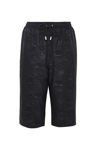 Haşema Camouflage Patterned Long Men's Pool and Sea Shorts 5076