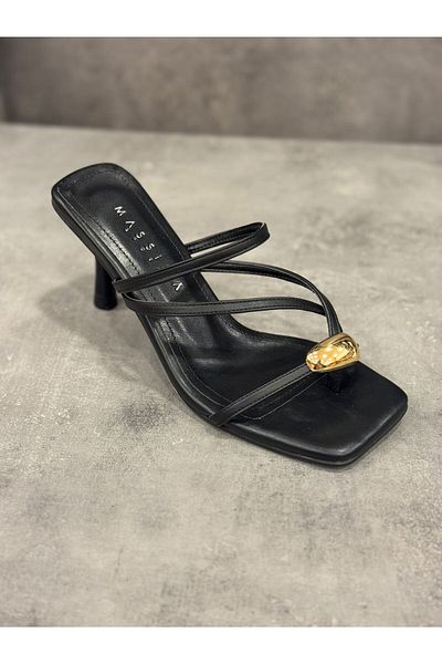 MASSİMA Stylish Flip-Flop Heel Slippers Comfort Sole