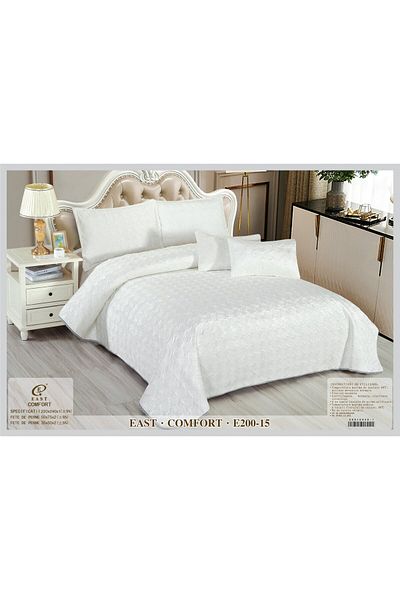 FIONNA.RO 5 Piece Velvet Duvet Cover Set - Pure