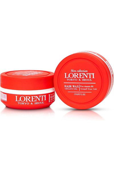 LORENTİ Styling Hair Wax Pro-vitamina B5 Men Collection (Mega Hold)