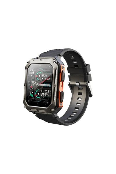 OEM Smartwatch C20Pro, Ecran 1.83 inch, apel Bluetooth, ritm cardiac, tensiune, IP68, Android 6.0, iOS 9
