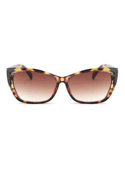 Pierre Lotus Pi̇erre Lotus Cat Model Women's Sunglasses Leopard Plg1128